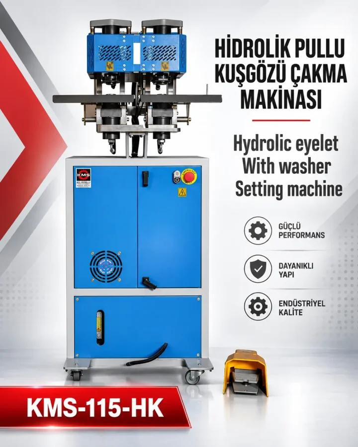 Hidrolik Perde Kuşgözü Çakma Makinesi