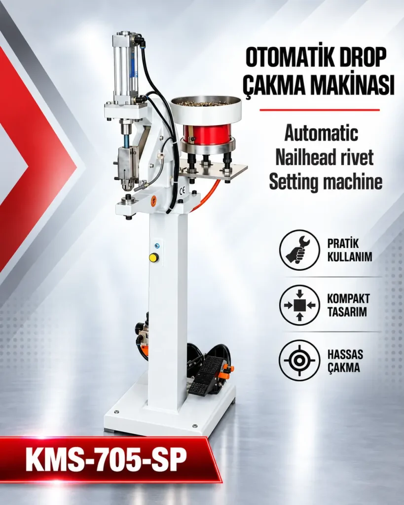 Otomatik Taşlı Drop Çakma Makinesi