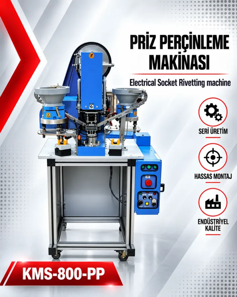 Priz Perçinleme Makinesi